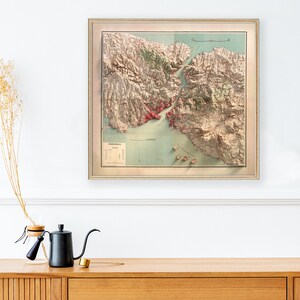 Istanbul poster map