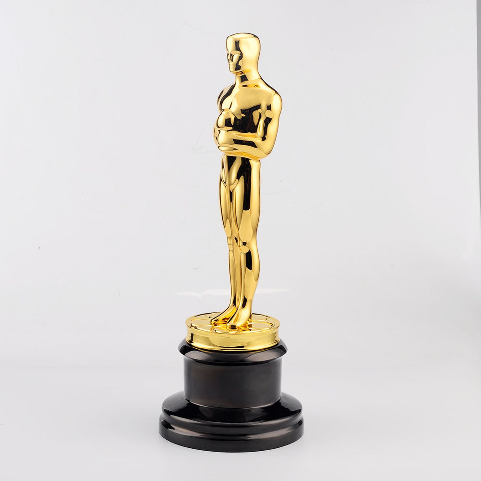 18K Gold Plated Oscar Award Statue Etsy