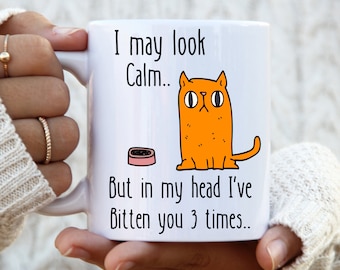 Cat Lover Gift, Funny Coffee Mug, Gift For Pet Lovers, Funny Cat gifts, Tea Mug, Dishwasher Safe Mugs, Friendship Mugs