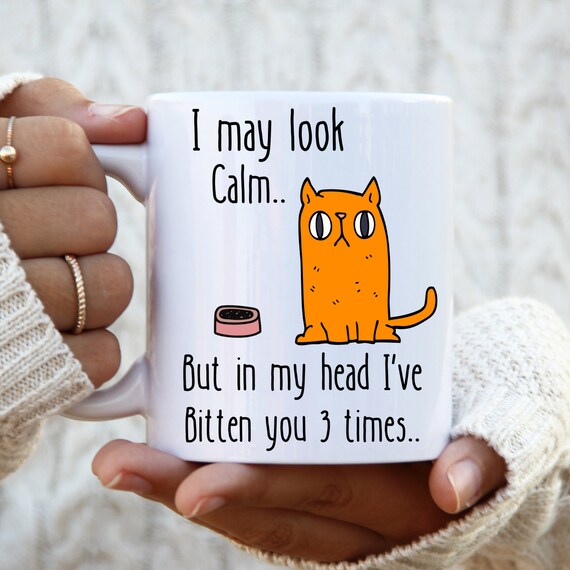 Cat Lover Gift, Funny Coffee Mug, Gift for Pet Lovers, Funny Cat