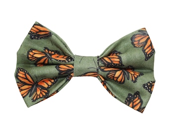 Monarch Butterfly Cat Bowtie • Cat Birthday Gift • Cat bow Ties • Kitten bow Tie • Small Dog Bow ties