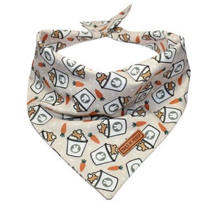 Easter Pup Cup Pet Bandana | Easter Pet Bandana | Spring Cat Bandana | Spring Dog Bandana |  Pet Neckwear | Pet neckwear