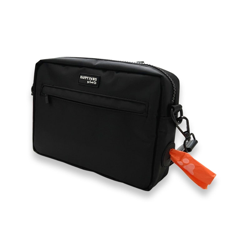 Black Walk Bag Pet Mama Walking Bag Essential Bag Dog Etsy