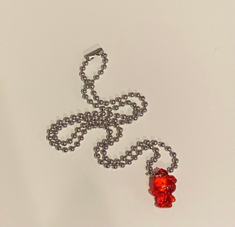 hello kitty ball chain necklace!