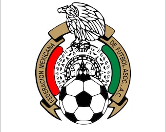 Mexico National Team Logo SVG File Only, We make custom svg designs and vector drawings, image vector Sports Football Liga MX Soccer Futbol