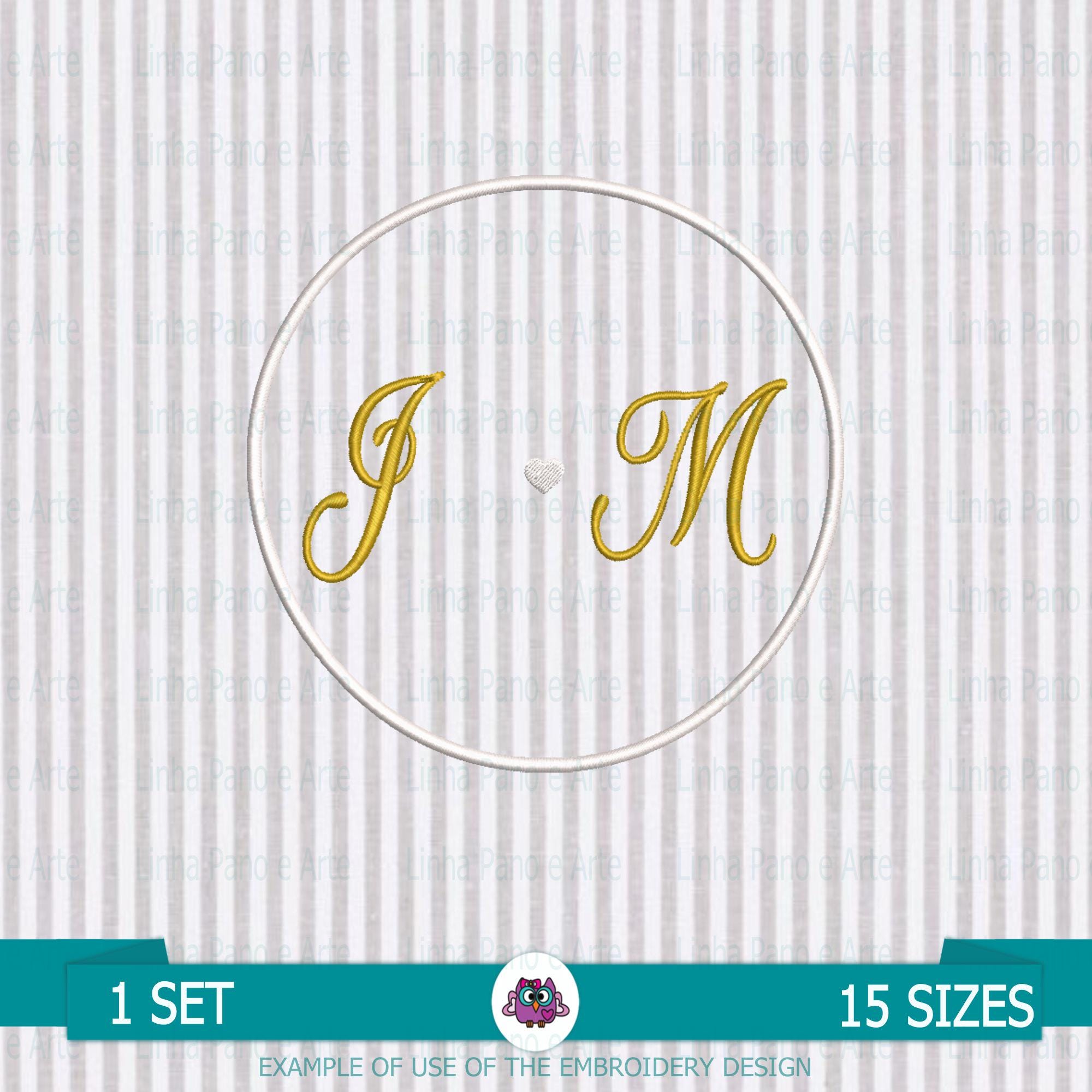 Circle Embroidery - Digital Machine Embroidery - Embroidery Circle ...