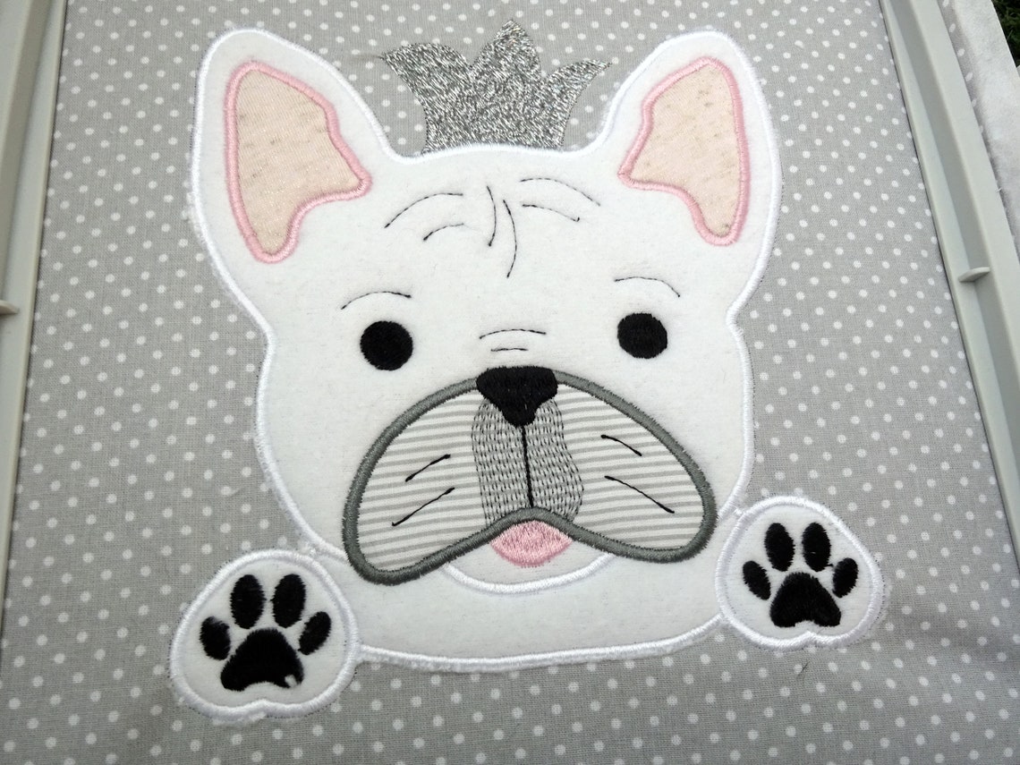 French bulldog 002 applique digital embroidery design for  etsy uk French bulldog 002 applique digital embroidery design for  etsy uk