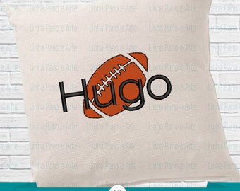 Football embroidery applique - Embroidery file design - Sport Embroidery Design - Football embroidery design - Sport Balls applique