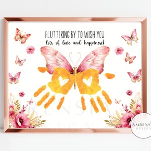 Je passe devant vous pour vous souhaiter beaucoup d'amour Carte de joyeux mariage Félicitations pour votre mariage Cadeau souvenir bricolage bébé tout-petit enfant DIY