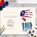 Easy Handprint Craft for Veterans Day, USA Flag, Happy Veterans Day ...