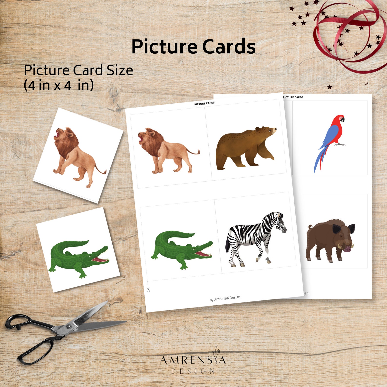 safari flashcards