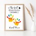 Grandpa's Gift Idea, Printable Handprint Art Template is Perfect for ...
