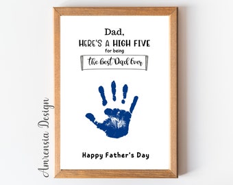 Father's Day Gift, The best DAD ever, Father's Day Activity, Crafts for Toddlers Preschool ,Gift for Dad