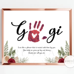 Bricolage facile pour Gigi, carte de fête des mères, fête des grands-parents, création de fleurs pour joyeux anniversaire, activité pour bébé et enfant en bas âge, cadeau bricolage pour carte