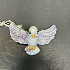 Large Flying Dove Hand Made and Painted Ceramic Ornaments