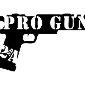 2nd Amendment | Second | A | Pro Gun | Pistol | Custom Precision Die Cut Vinyl Decal | Sticker