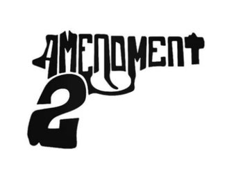2nd Amendment | Gun | Pistol | Custom Precision Die Cut Vinyl Decal | Sticker