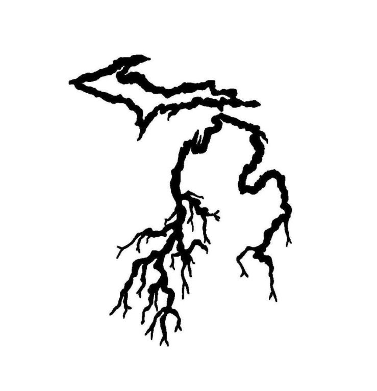 Michigan Roots Vector Michigan Roots | Home State | Custom Precision Die Cut Vinyl Decal ...