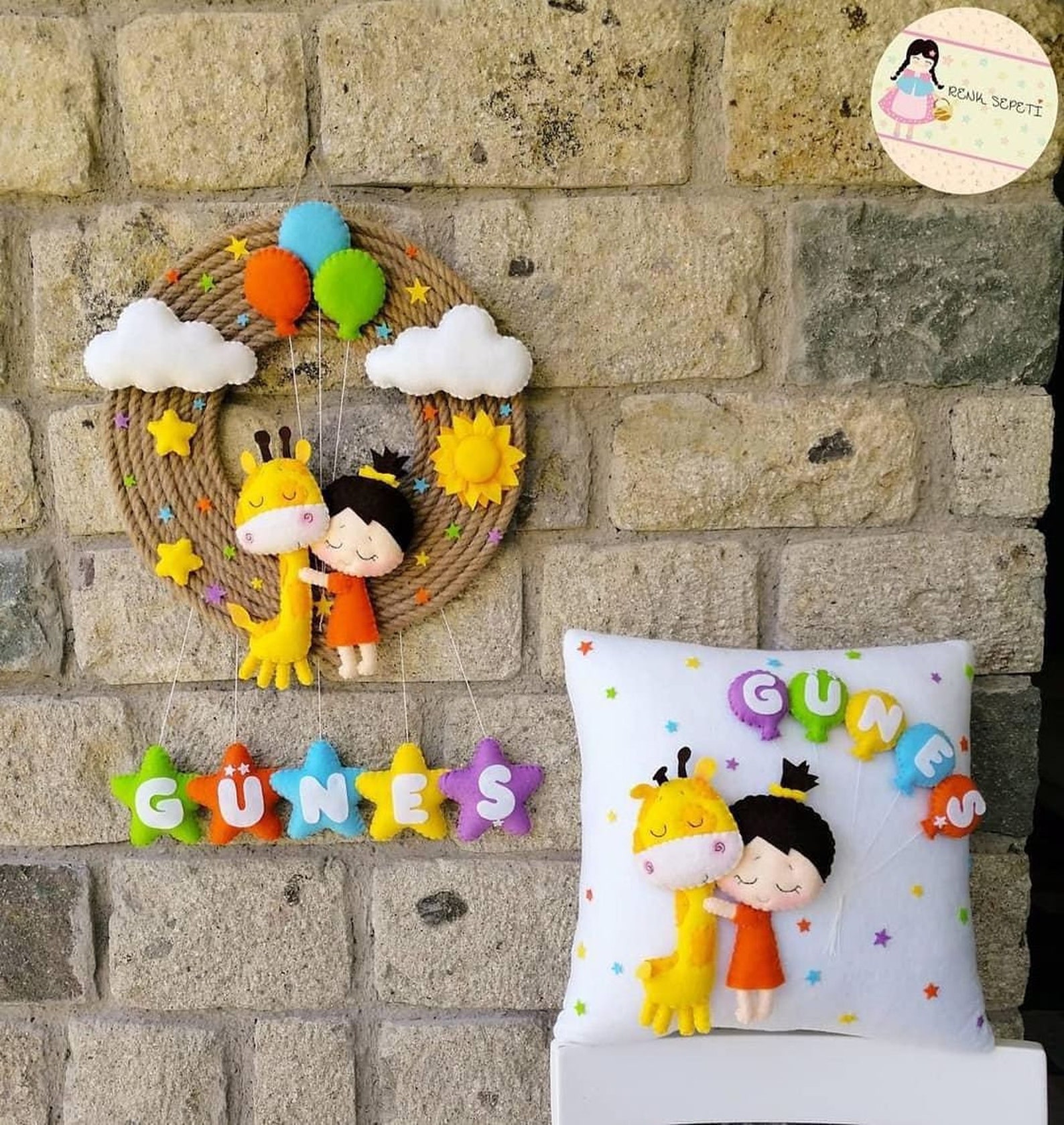 Personalized Wall Hanging baby room decor nursery wall Etsy