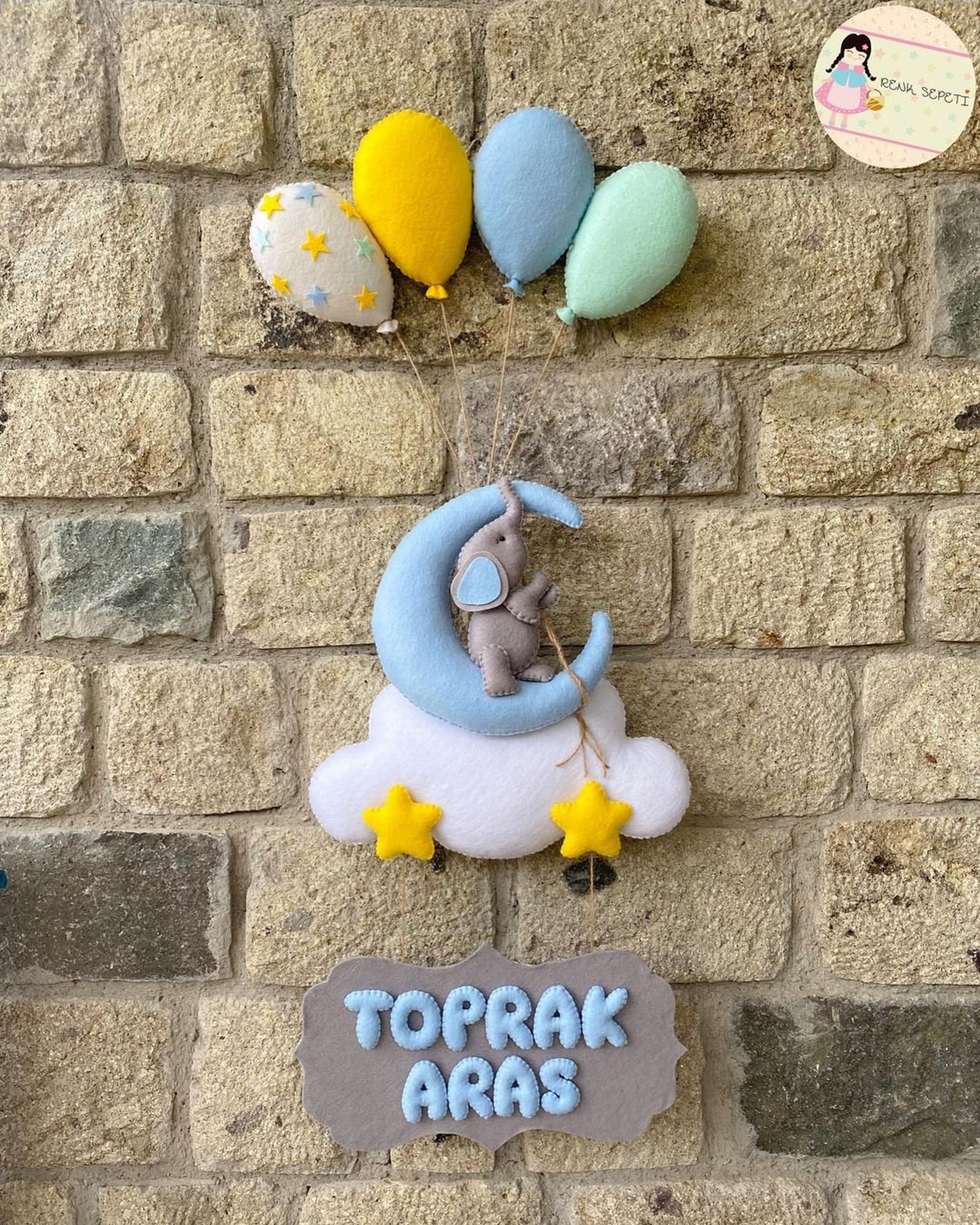 Personalized Wall Hanging baby room decor nursery wall Etsy