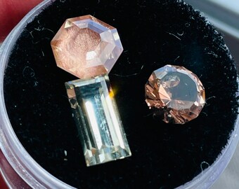 Faceted Sunstones