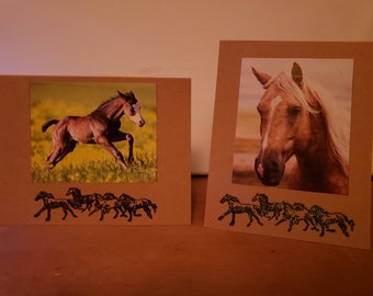 Handmade Blank Western Themed cards