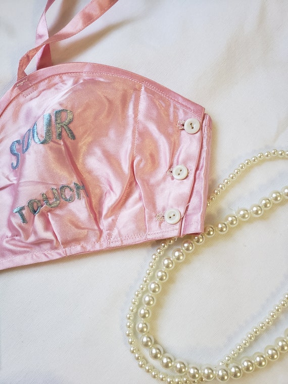 Vintage 1940s Novelty lingere set, 40s lingere se… - image 7