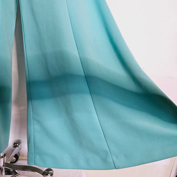 Vintage 1970s Jumpsuit, 70s Blue Jumpsuit, Dagger… - image 7