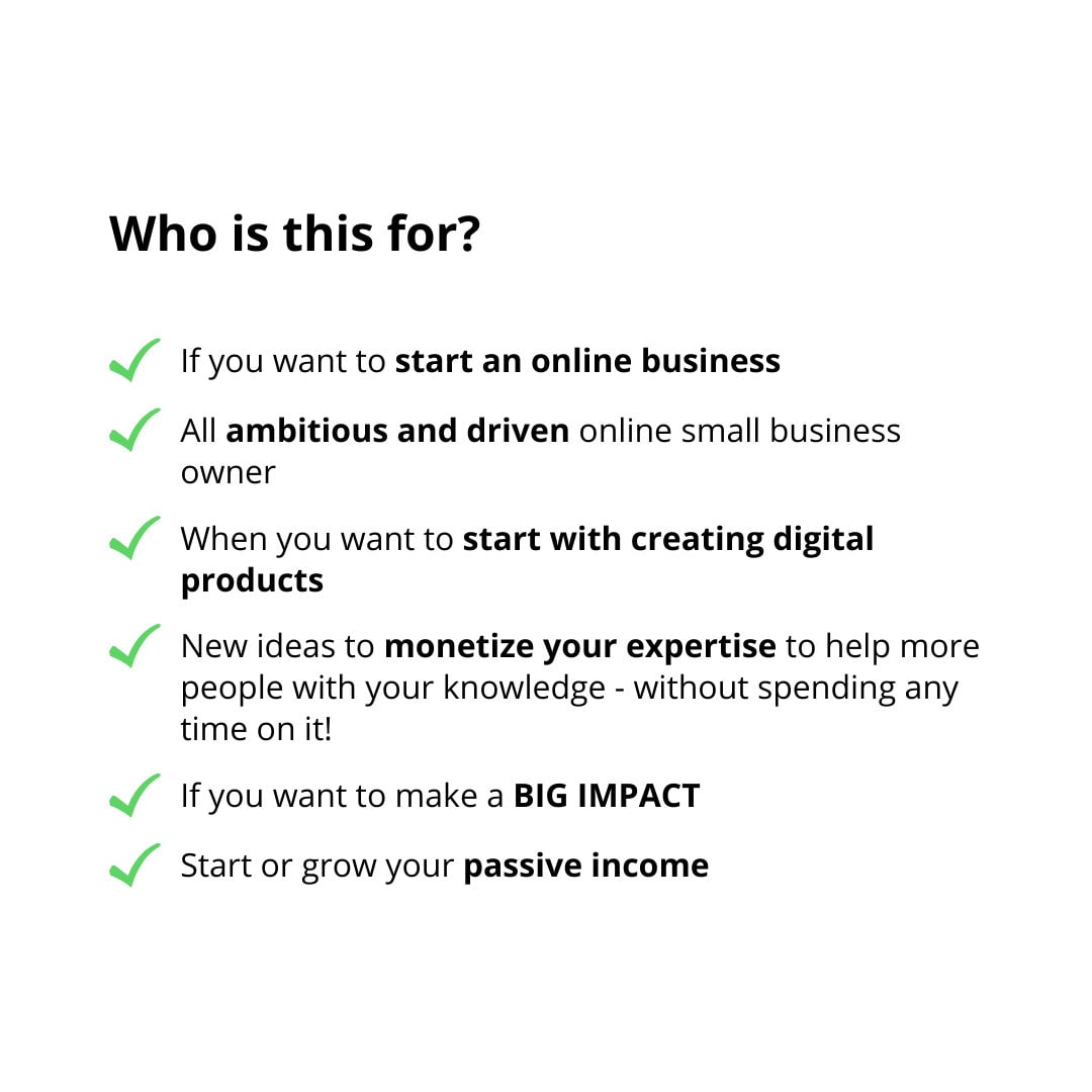 550+ Digital Product Ideas for Passive Income | Small Business Ideas ...