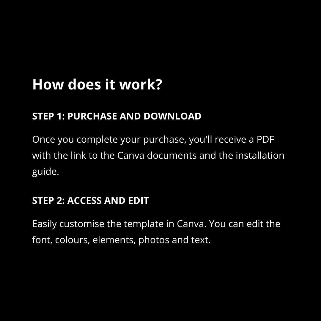 Black White Etsy Shop Banner Template / Cover Template | 30+ Fully ...