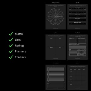 Ebook template Canva, ebook template, Canva ebook template, lead magnet template, coaching workbook, workbook template, online course workbooks, webinar action guide template, social media guide template, black ebook template, black Canva template