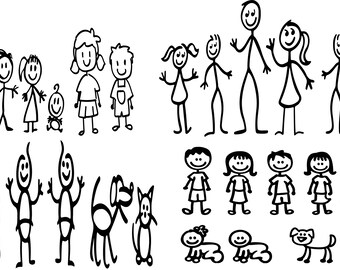 Download Stick Family Svg Etsy