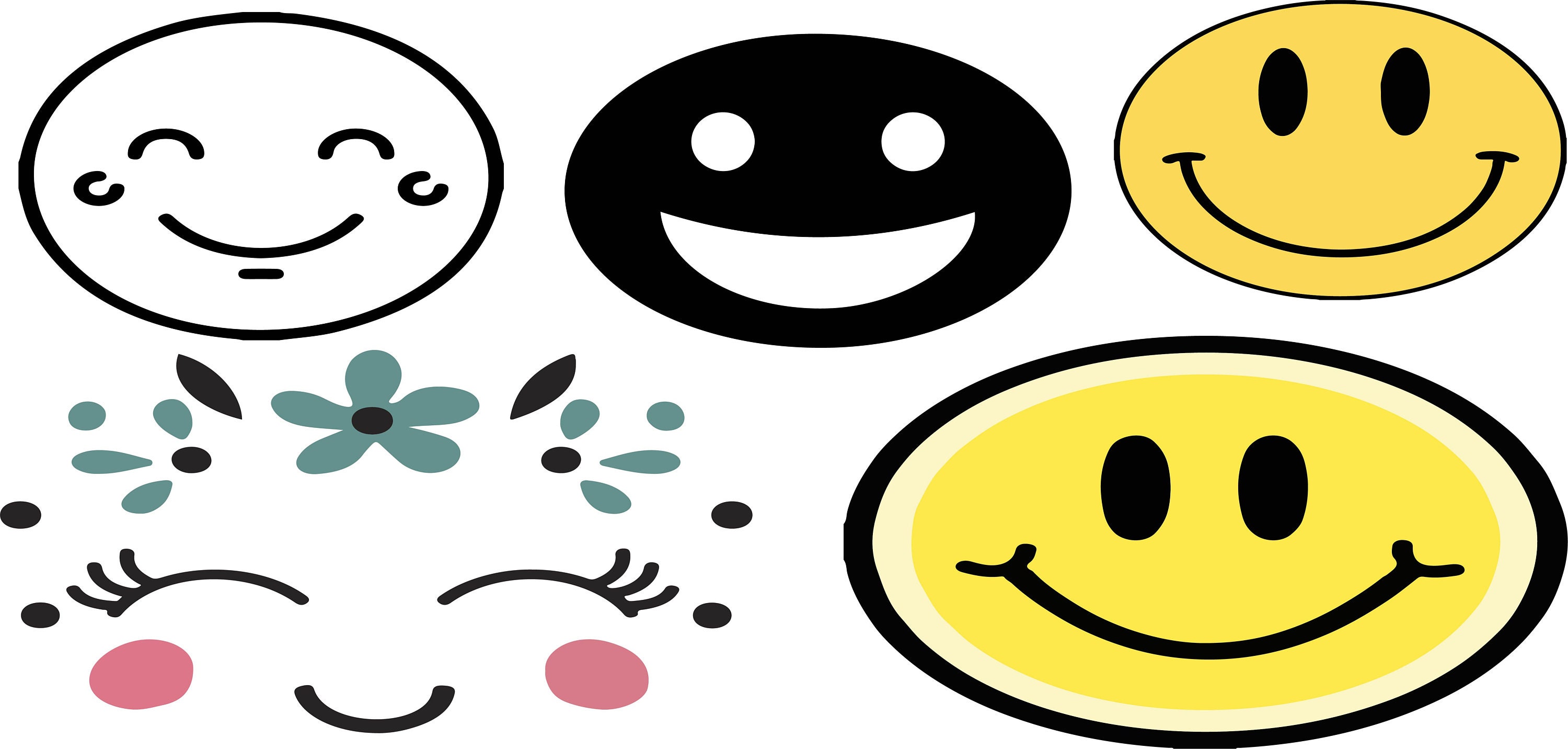 smiley face free svg