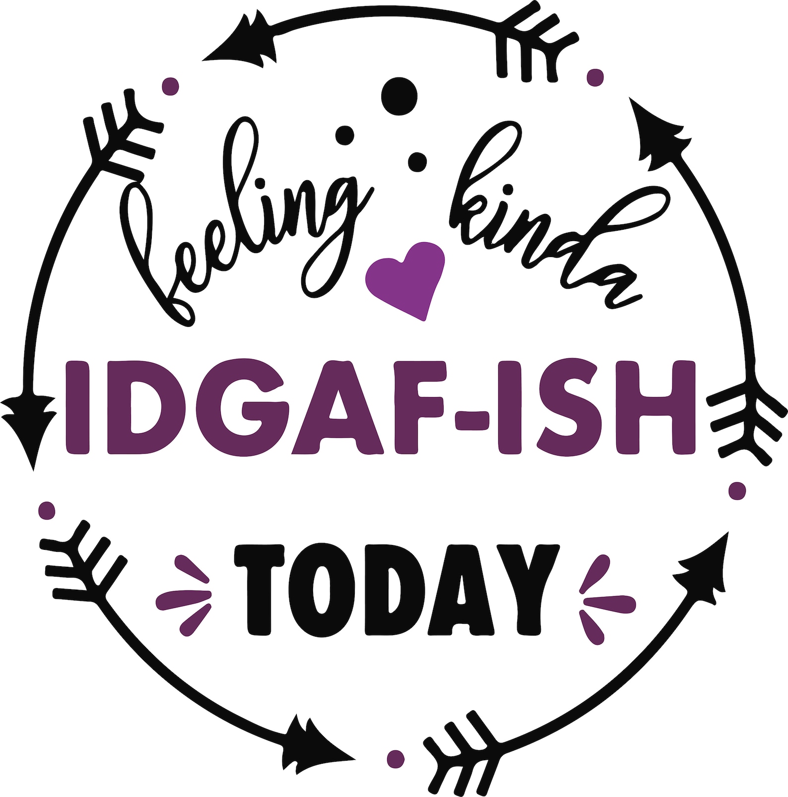 IDGAF svgpngjpegepsdxfaipdf | Etsy