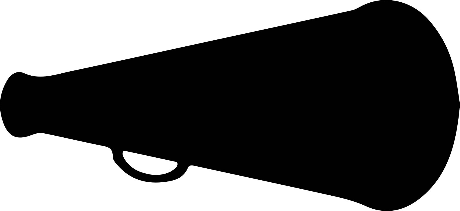 Cheer megaphone svgpngjpegepsdxfaipdf Etsy