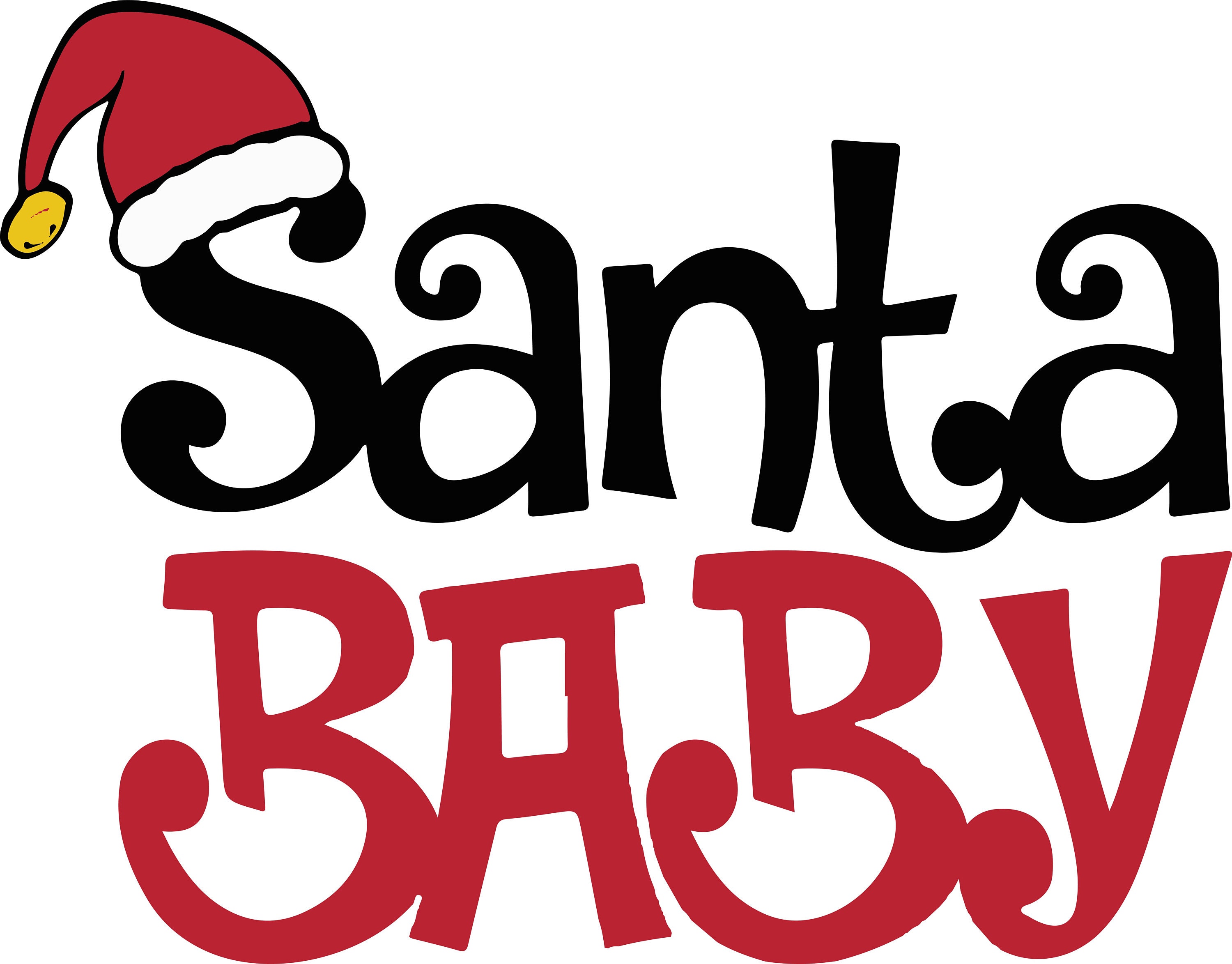 Santa baby svgpngjpegepsdxfaipdf Etsy