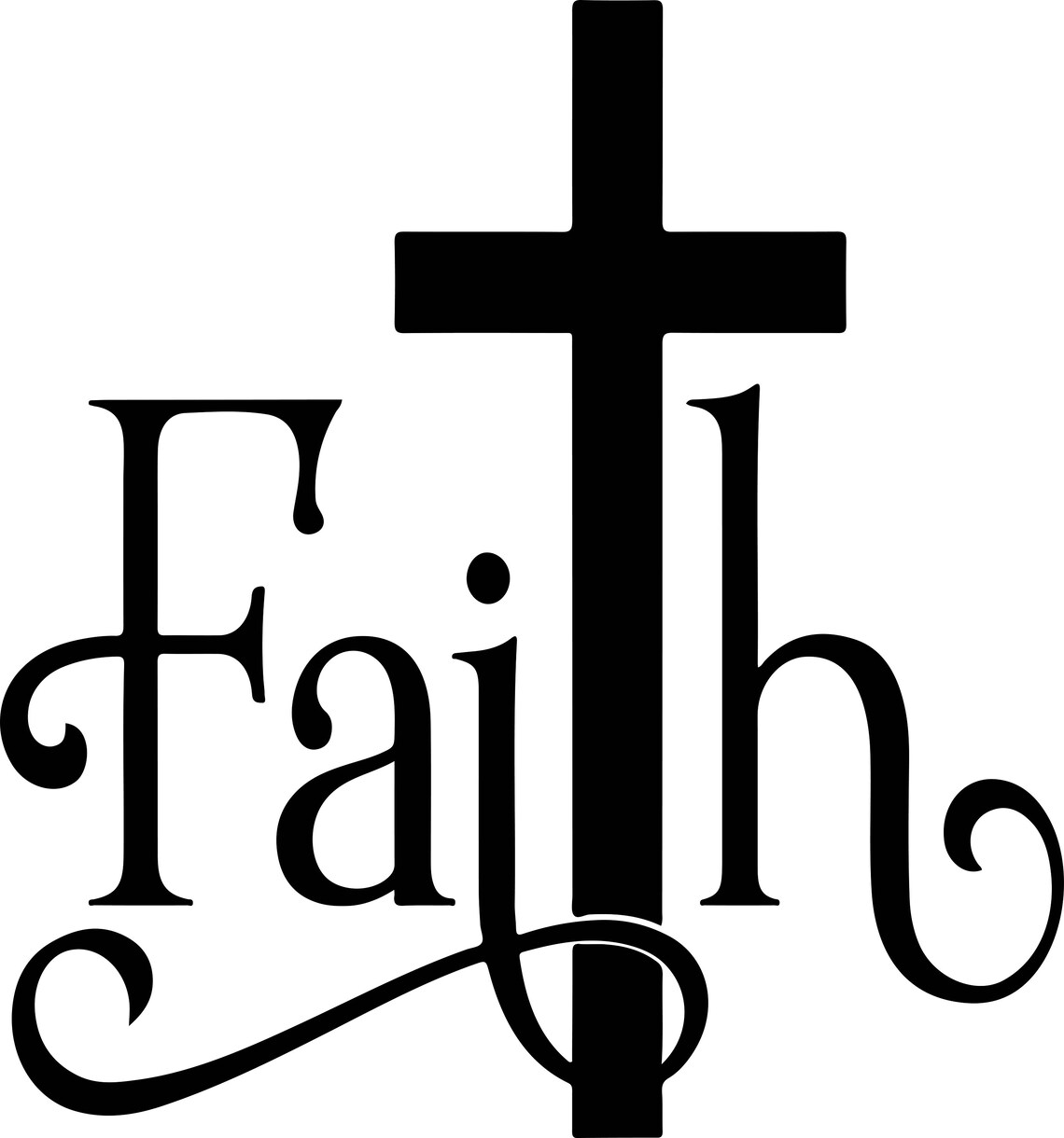 Faith with heart svgpngjpeg epsdxfaipdf  Etsy