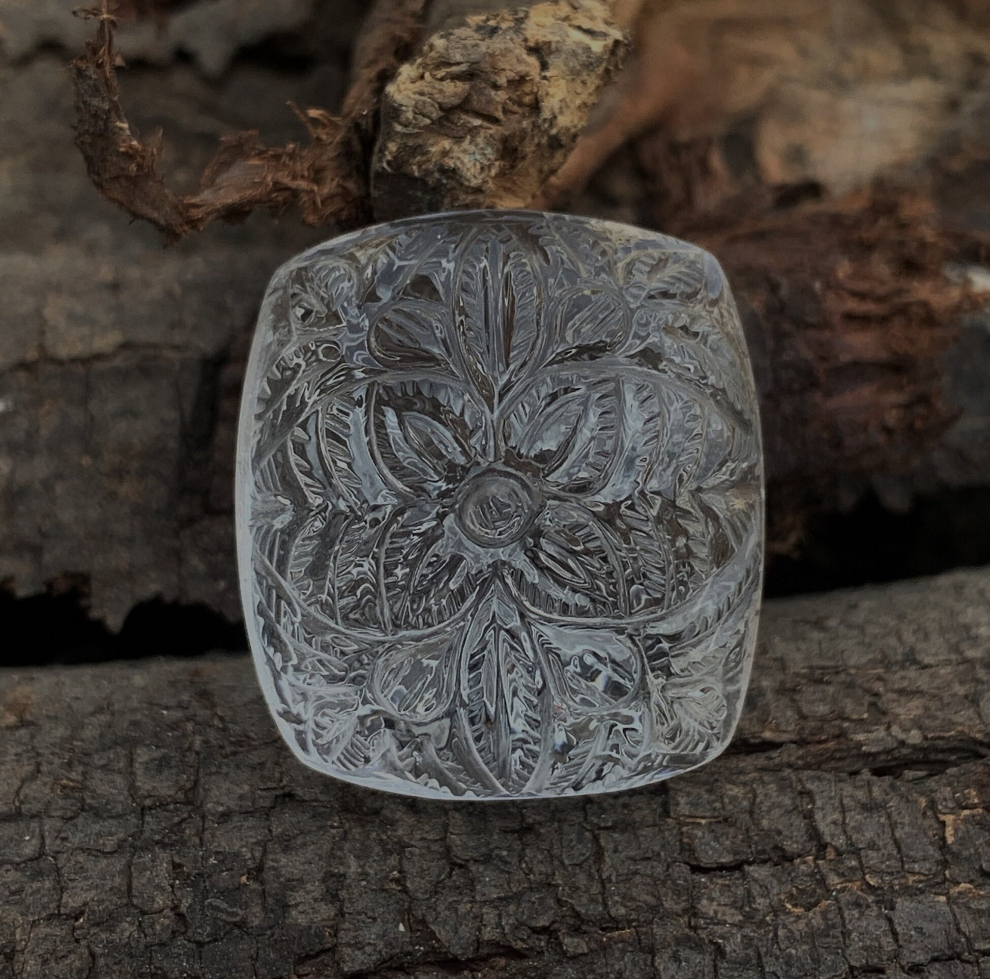 Carved 2024 stone jewelry