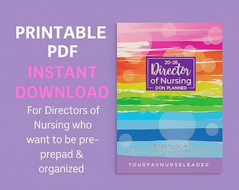 2026 Director of Nursing Planner | Long Term Care DON Leadership PDF