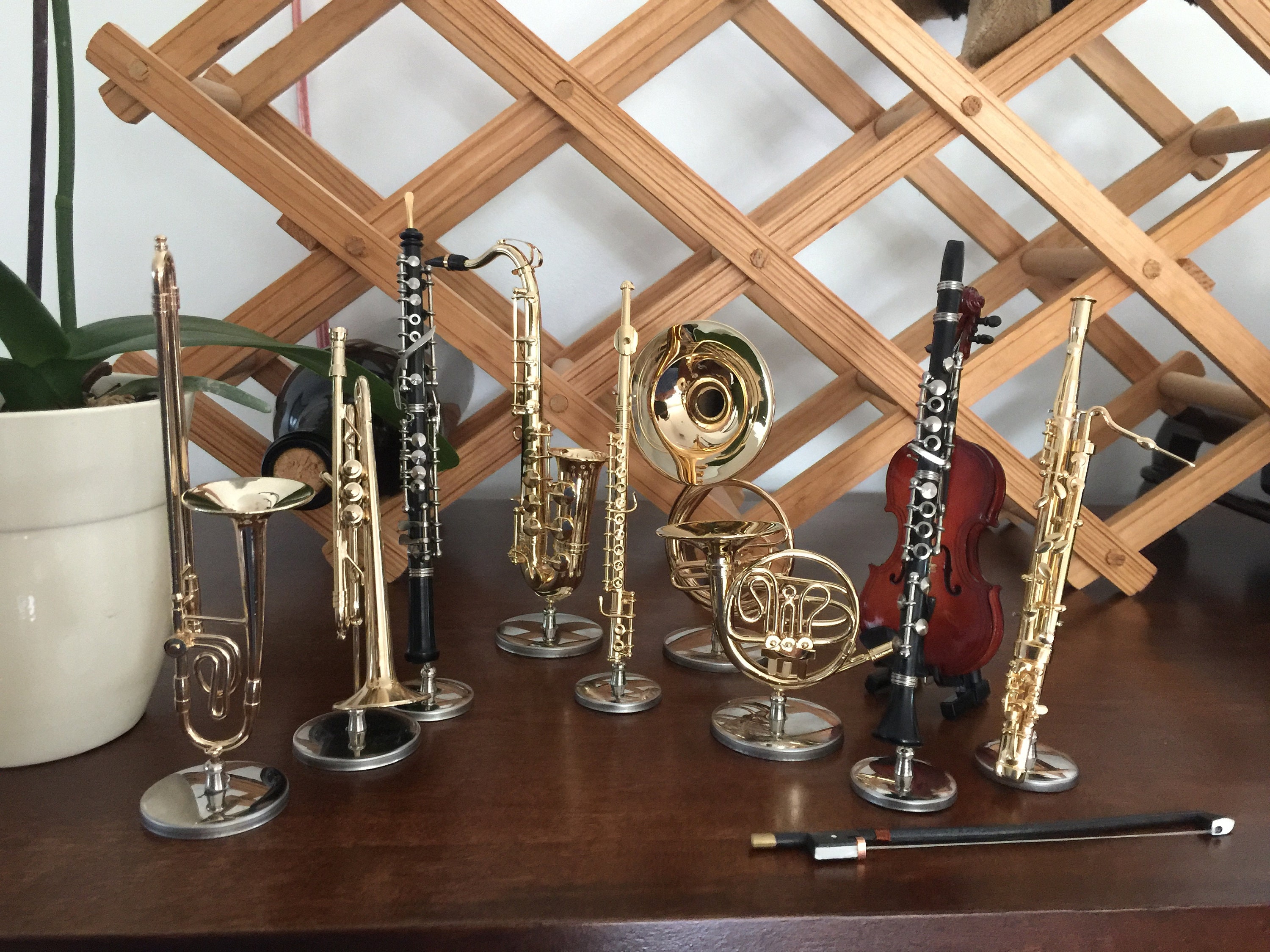 Miniature Replica Bassoon Etsy