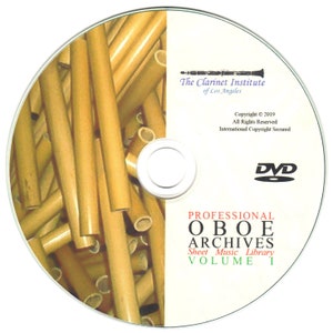 Oboe Sheet Music PDF, Volume 1