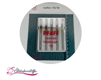 Original PFAFF leather needle size 110 - 5 needles