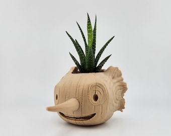 Pinocchio Vase Pot | Modern Statue Decoration | Succulent  Planter | Plant Container