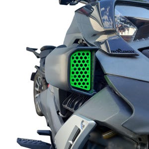 LUFTEINLASS-VERZIERUNG für Can-Am Ryker 900ccm Collie Sport 600ccm Ace | Bundle aus 2 Bezügen | Motorentlüftungs-Kit | Trike | Motorrad Mods & Zubehör