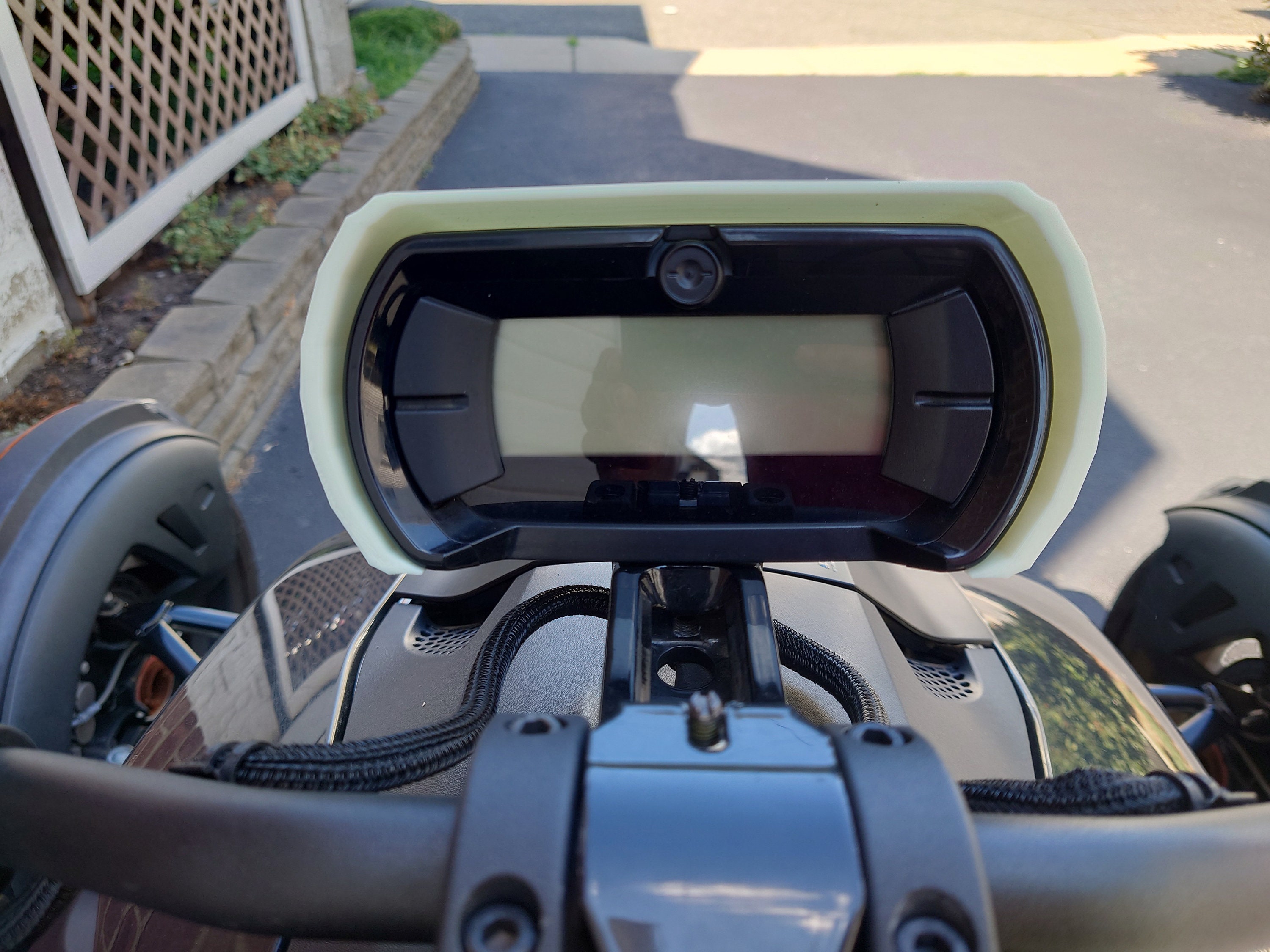 can am ryker gauge spoiler