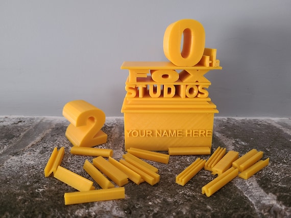 3D printing 3D printable 20th Century Fox logo • made with Victor