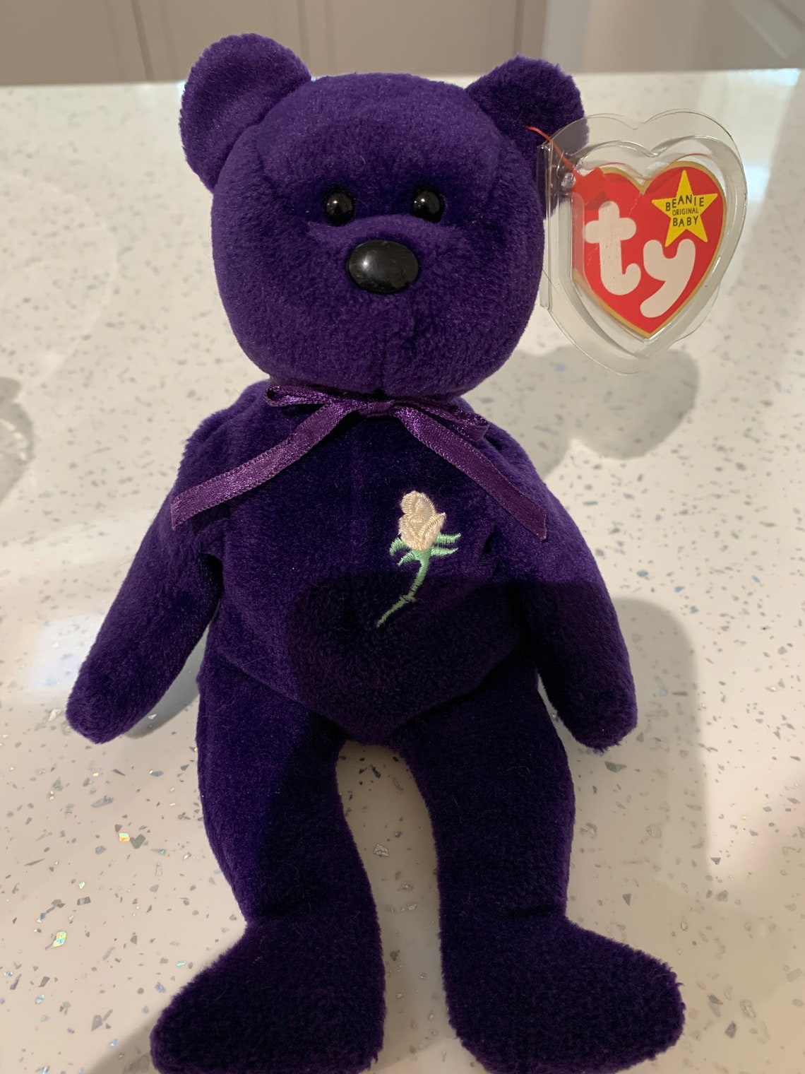 1st Edition Ultra Rare Princess Diana Beanie Baby 1997 ( Excellent