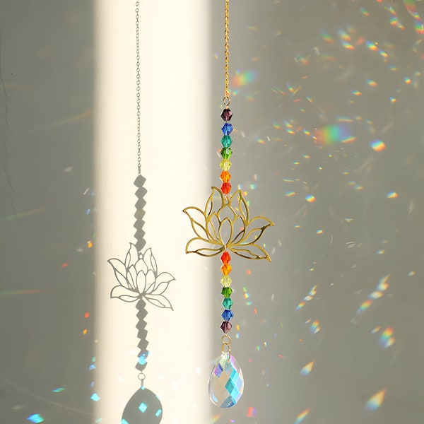 Lotus Suncatcher Etsy