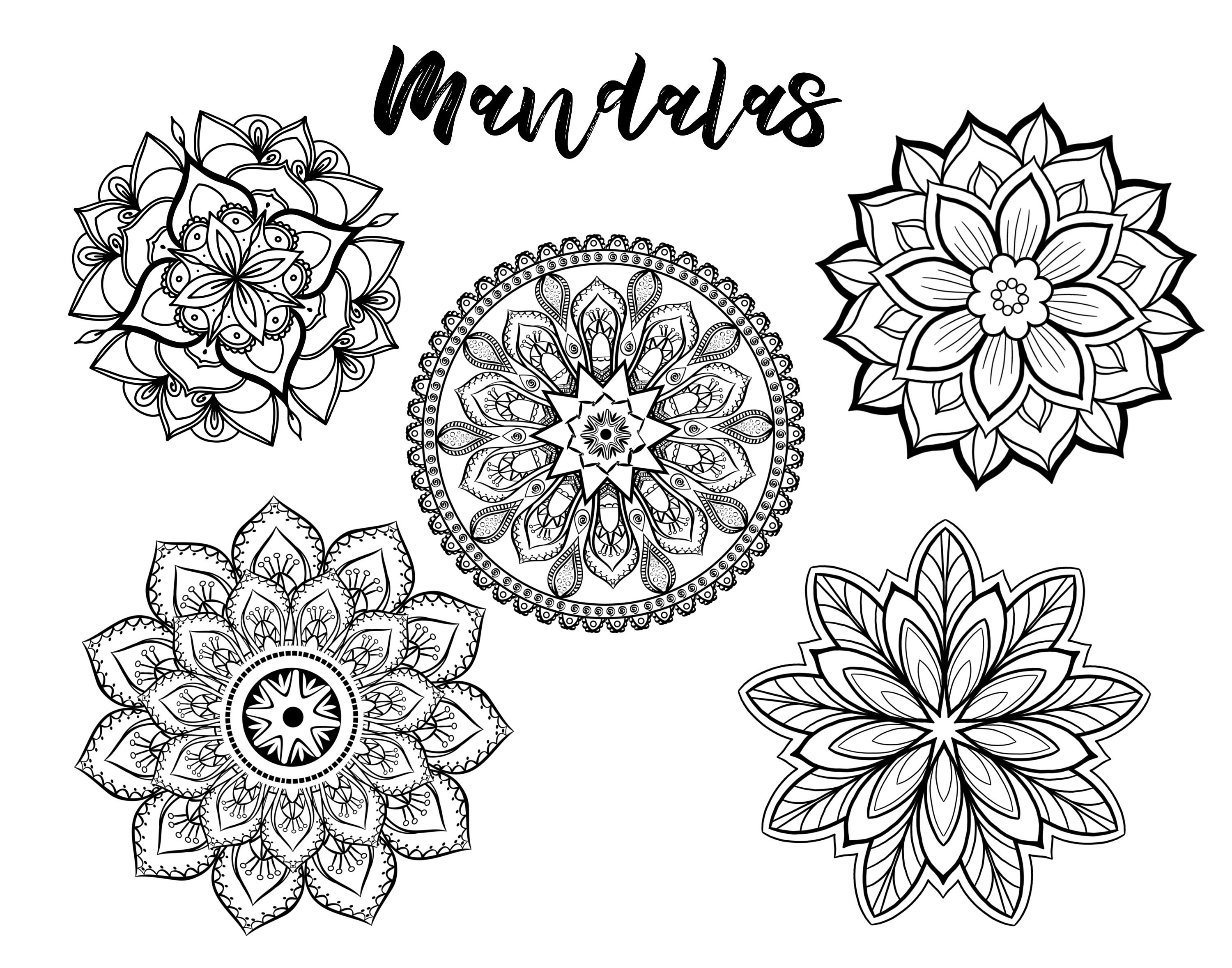 Procreate Tattoo Mandala Stamp Pack - Brush Bundle for iPad - Etsy