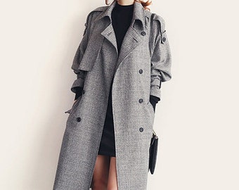 winter lapel coat